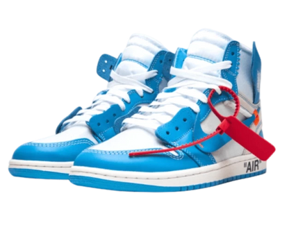 AIR JODRAN 1 X OFF- WHITE HIGH UNC