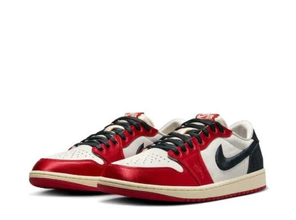 JORDAN 1 RETRO LOW OG TROPHY ROOM 'SAIL AND VARSITY RED'