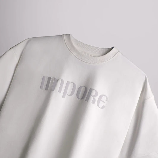 IMPORE WOKE WHITE T-SHIRT