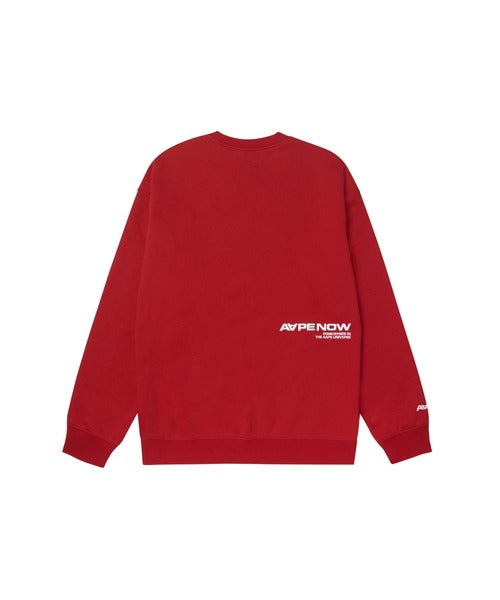 AAPE NOW CREW NECK SWEAT