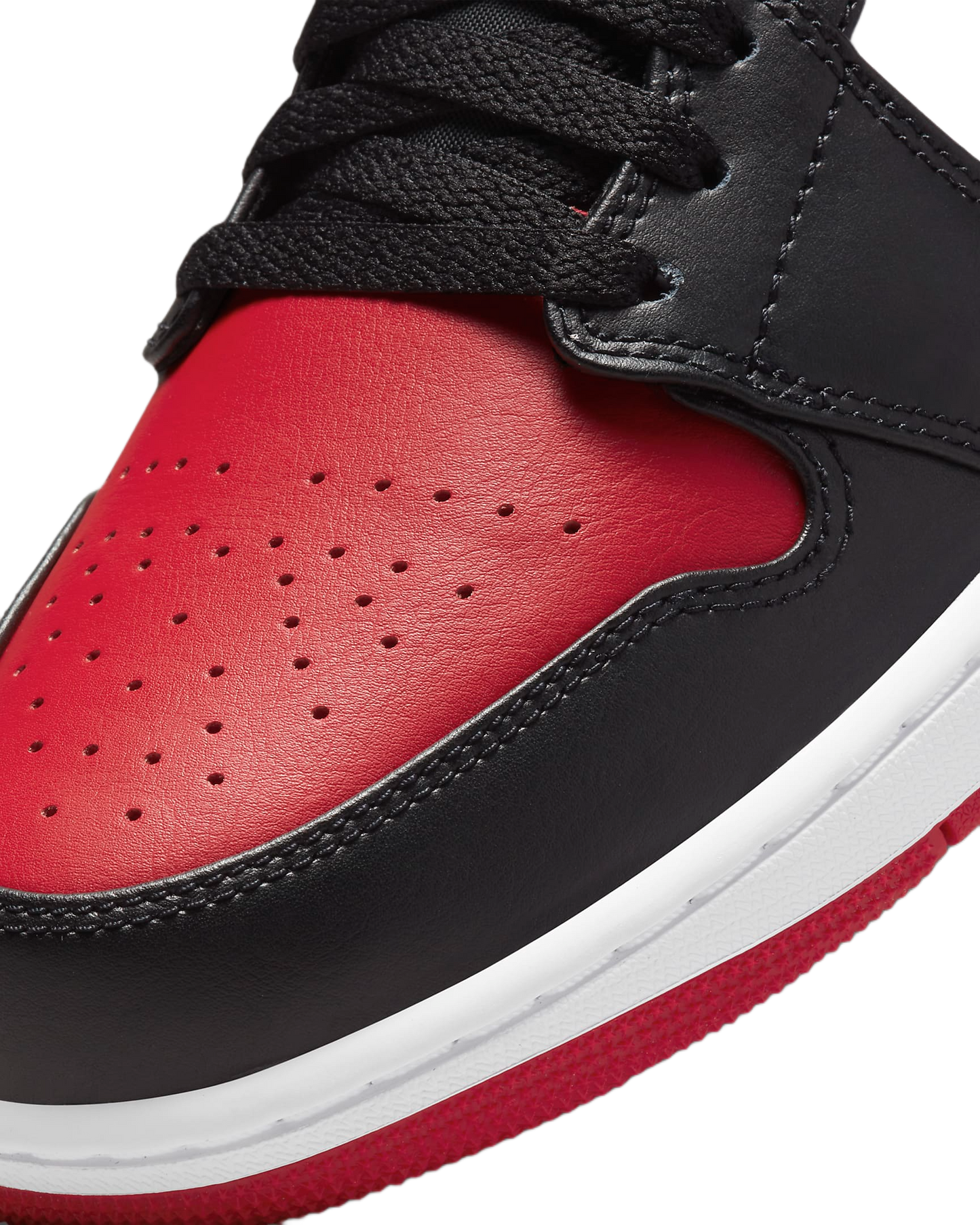 AIR JORDAN 1 LOW BRED TOE 2.0