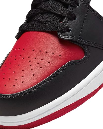 AIR JORDAN 1 LOW BRED TOE 2.0