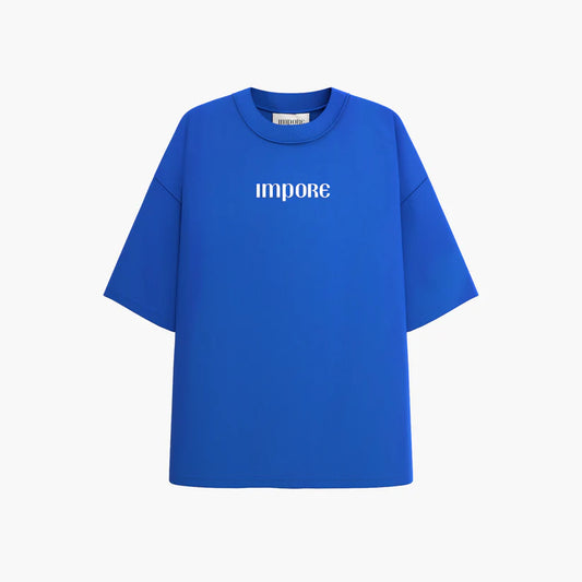 IMPORE CRAFTED BLUE T-SHIRT