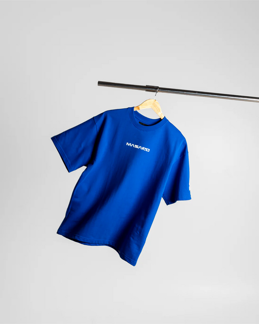 MASARO BASIC TEE - BLUE