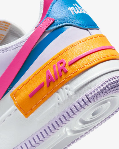 NIKE AIR FORCE 1 SHADOW WOMEN 90'S MULTICOLOUR