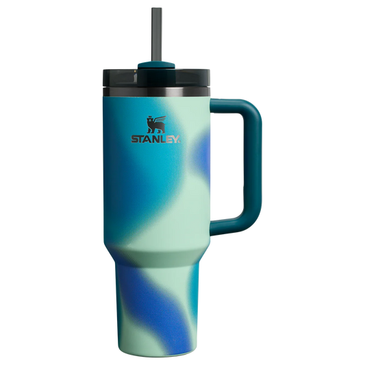 STANLEY TUMBLER The New Frequency Coastal Teal Motion 40 oz