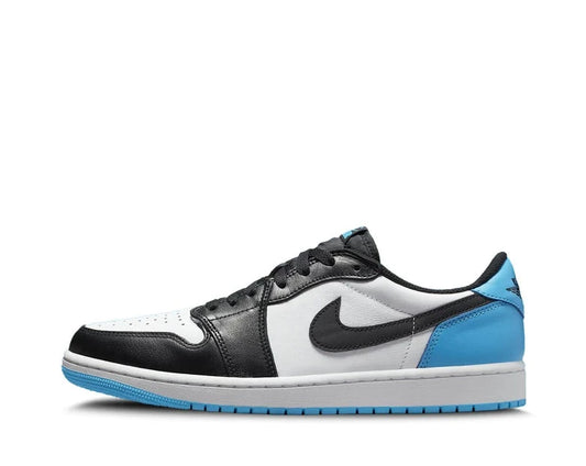 AIR JORDAN 1 LOW BLACK DARK POWDER BLUE