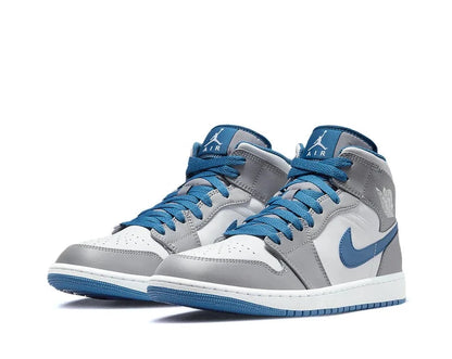 AIR JORDAN 1 MID TRUE BLUE