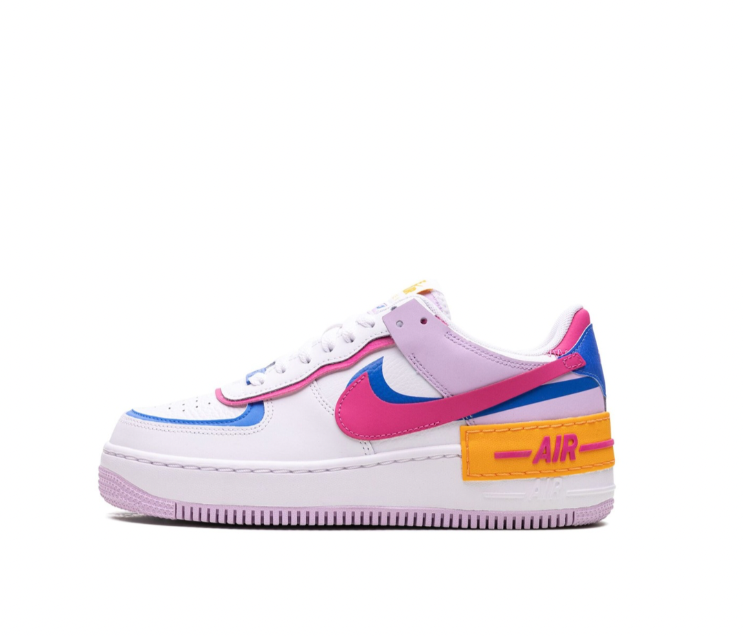 NIKE AIR FORCE 1 SHADOW WOMEN 90'S MULTICOLOUR