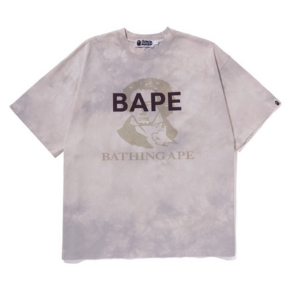 TIE DYE BATHING APE TEE