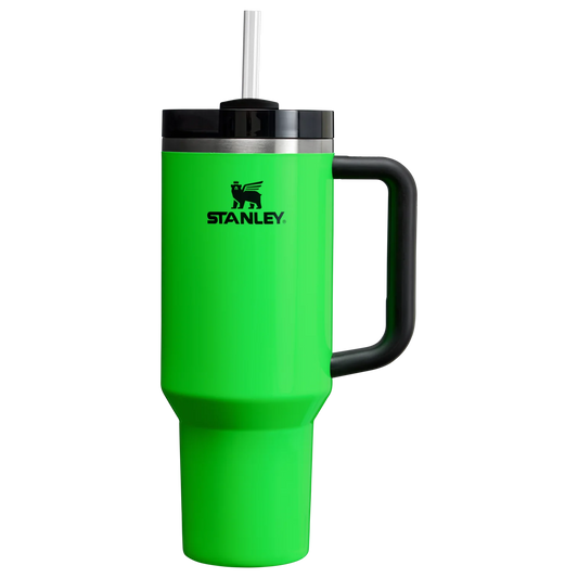 STANLEY TUMBLER Mug Neon Green 40 Oz