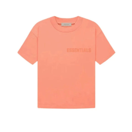 FEAR OF GOD ESSENTIALS T-SHIRT CORAL