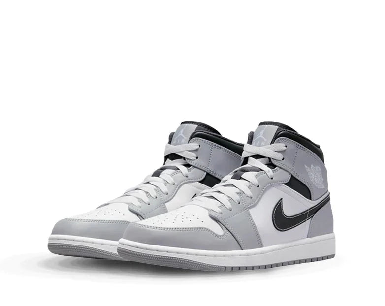 AIR JORDAN 1 MID LIGHT SMOKE GREY ANTHRACITE