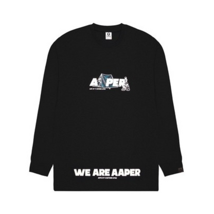 Aaper "Camping Aaper" Long Sleeve Tee