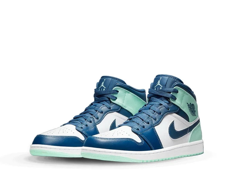 AIR JORDAN 1 MID MYSTIC NAVY MINT FOAM